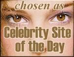 ZOE ONLINE was Celebrity Site Of the Day of January 18, 2005!